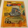 Tyco gravel trailer, gray, mint on card
