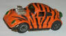 Tycopro Tiger VW bug in orange with black tiger stripes