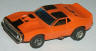 AFX Javelin prostock slotcar, orange.
