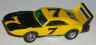 AFX Dodge Charger Daytona, yellow, non-flamethrower.