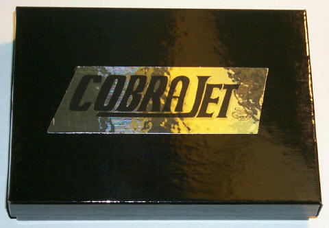 Cobrajet box and label