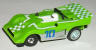 Ideal TCR  can-am car, lime with white, blue #11