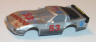 Marcon Corvette body in silver with red #53 Amoco