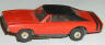 Aurora T-Jet slot car Dodge Charger in red
