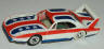 Tyco Superbird in white with red and blue