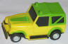 Tyco Jeep CJ-7, lemon with lime green
