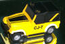 Tyco Jeep CJ-7, yellow with black, HP2